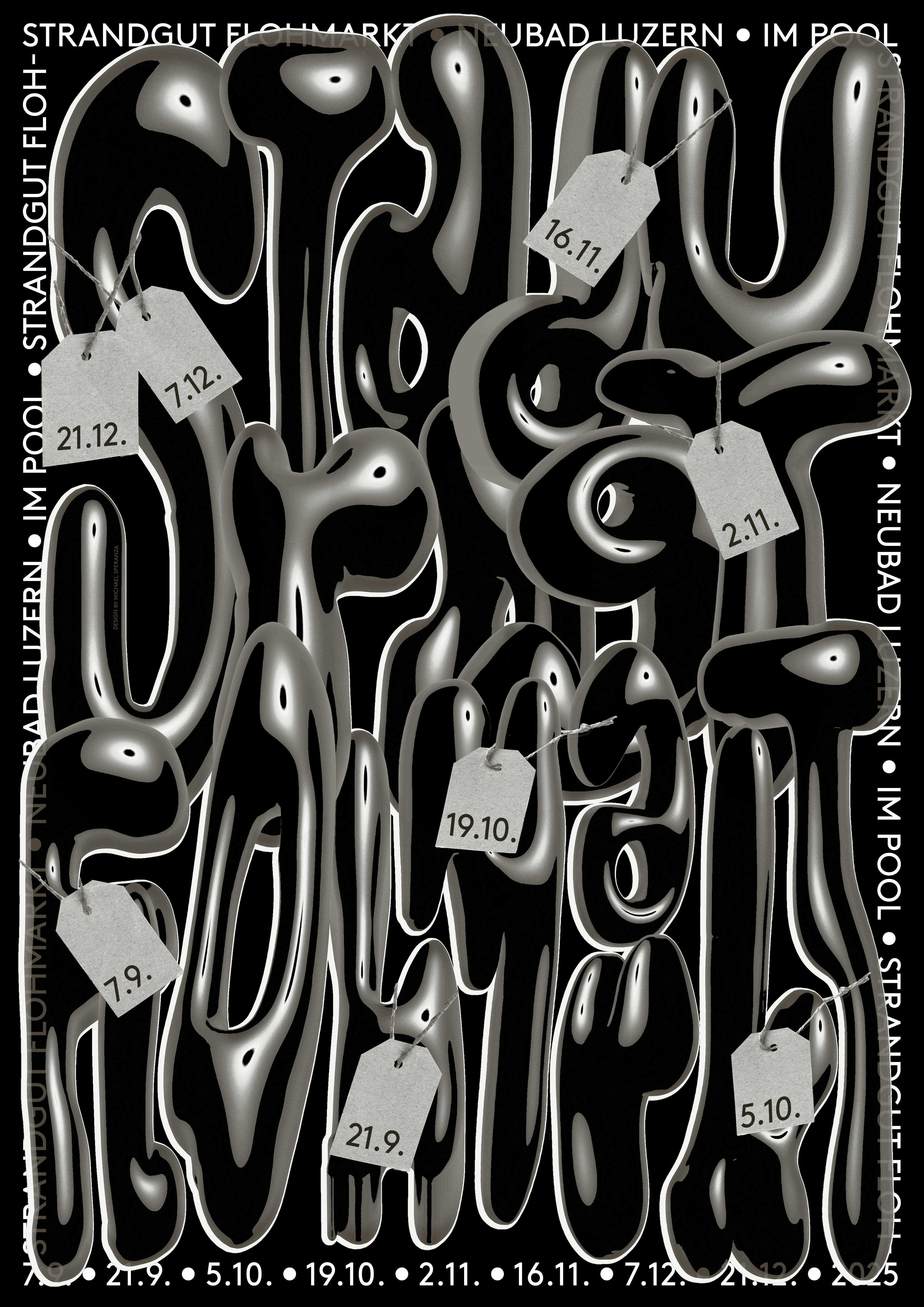 Neubad Plakat – Strandgut Flomi 1